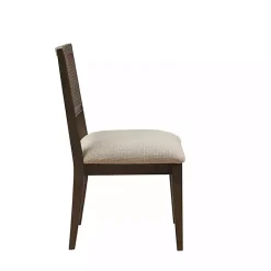 Kirklands Home Dining Chairs|Woven Back Dining Chairs, Set of 2 Brown