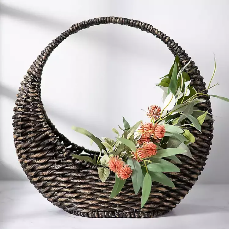 Hot Woven Half Moon Basket Baskets & Boxes