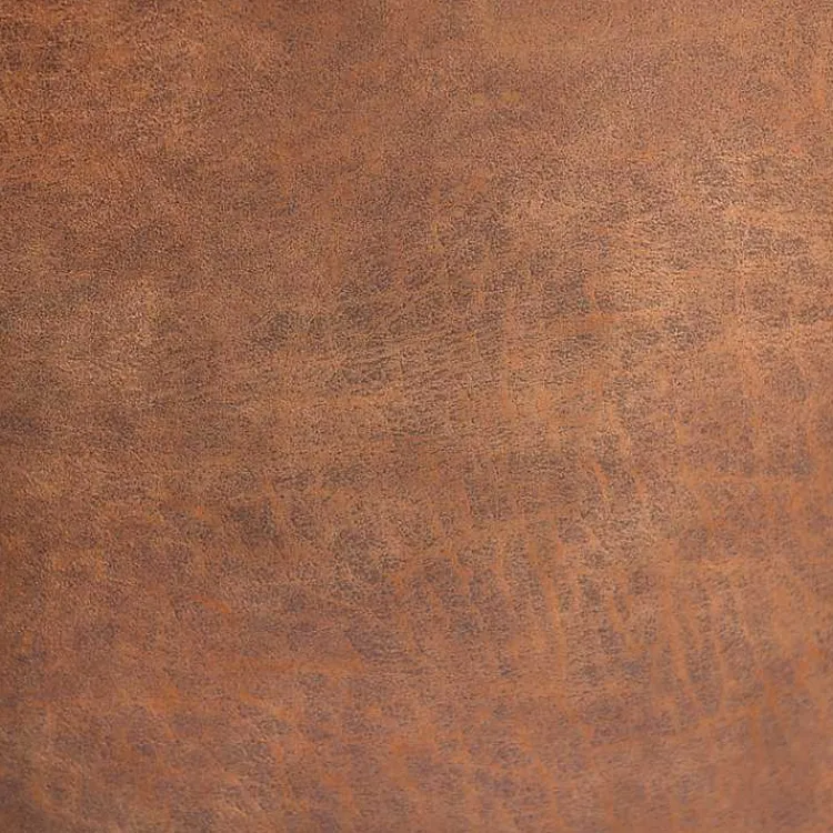 Kirklands Home Dining Chairs|Wyatt Faux Leather Dining Chairs, Set of 2 Brown