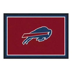 Kirklands Home Area Rugs|Buffalo Bills Area Rug, 4x6 Red