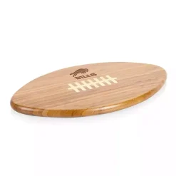 Kirklands Home Serving & Entertaining|Buffalo Bills Bamboo Football Cutting Board Tan