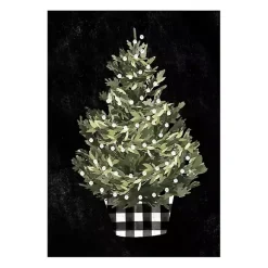 Outlet Buffalo Check Christmas Tree Canvas Art Print Christmas Art & Wall Decor