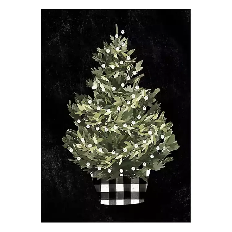 Outlet Buffalo Check Christmas Tree Canvas Art Print Christmas Art & Wall Decor