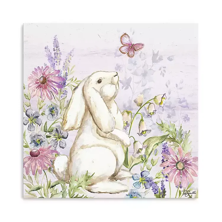 Sale Bunny Butterfly Trail I Canvas Art Print Easter Decorations