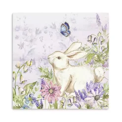 Online Bunny Butterfly Trail II Canvas Art Print Easter Decorations