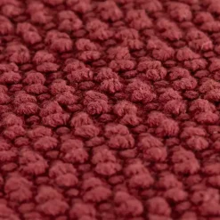 Discount Burgundy Woven Nubby Pillow Pillows