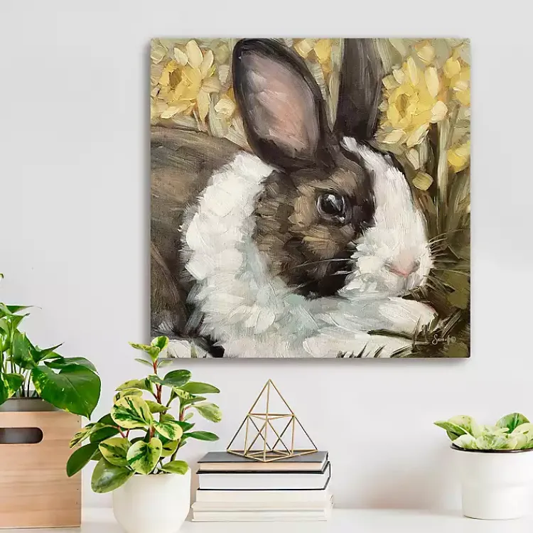 Discount Buttercup Bunny Canvas Art Print Easter Decorations