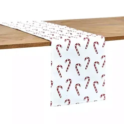 Hot Candy Cane Wishes Table Runner Christmas Dining & Entertaining