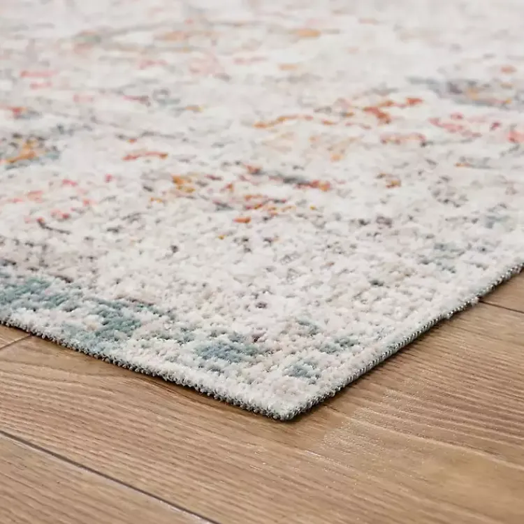 Kirklands Home Outdoor Rugs|Caramel Botanical Indoor/Outdoor Area Rug, 5x7