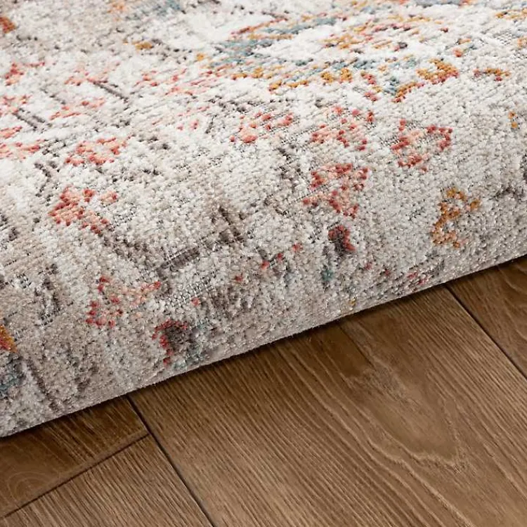 Kirklands Home Outdoor Rugs|Caramel Botanical Indoor/Outdoor Area Rug, 5x7