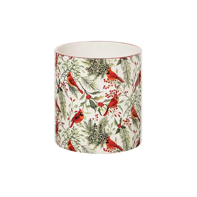 Kirklands Home Kitchen Accessories|Cardinal Christmas Utensil Crock