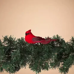 Cardinal Clip-On Christmas Ornaments, Set of 24 Christmas Ornaments