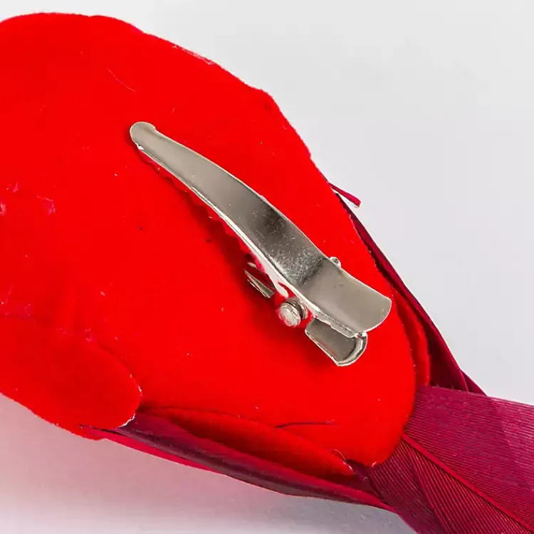 Cardinal Clip-On Christmas Ornaments, Set of 24 Christmas Ornaments