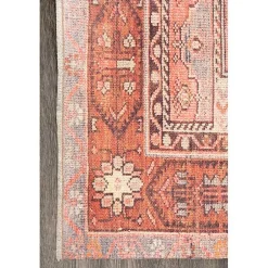 Kirklands Home Area Rugs|Carla Flatweave Area Rug, 5x7 Red