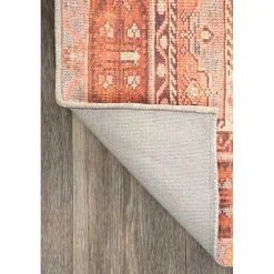Kirklands Home Area Rugs|Carla Flatweave Area Rug, 5x7 Red