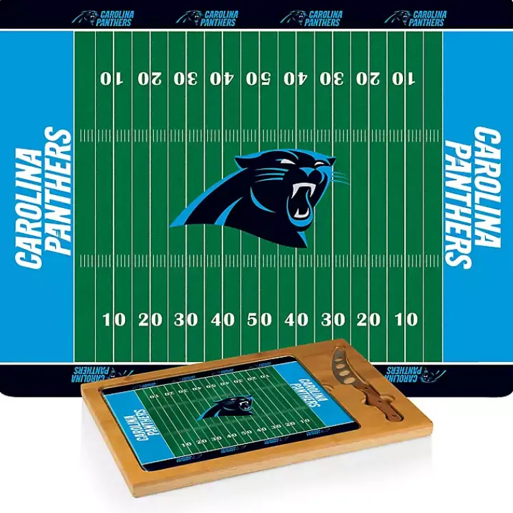 Kirklands Home Serving & Entertaining|Carolina Panthers Cutting Board & Knife Set