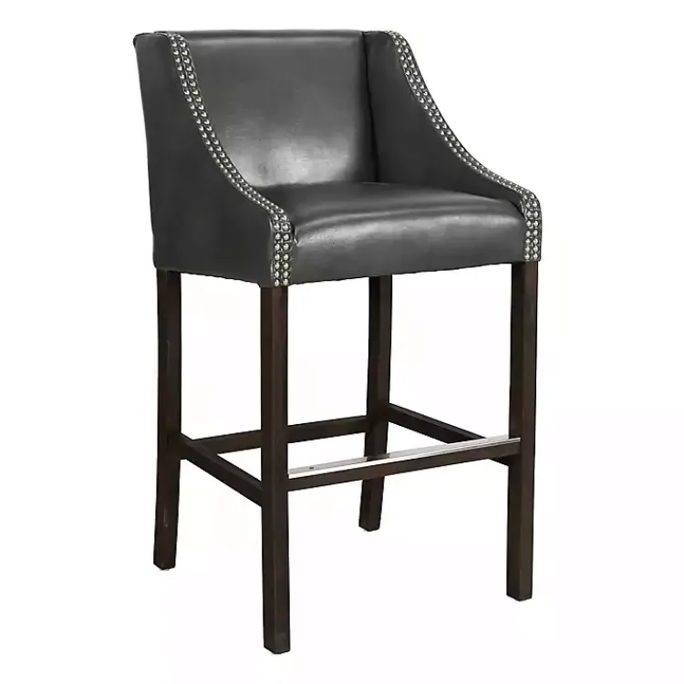 Kirklands Home Bar Stools & Counter Height Stools|Castaic Barstool Gray
