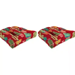 Kirklands Home Outdoor Cushions & Pillows|Cetera Sunrise 2-pc. Outdoor Wicker Chair Cushions
