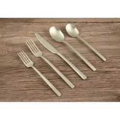 Kirklands Home Flatware & Cutlery|Champagne Glimmer 20-pc. Flatware Set Gold