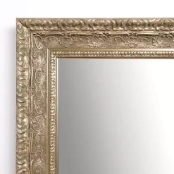 Kirklands Home Decorative Mirrors|Champagne Vintage Wall Mirror Gold