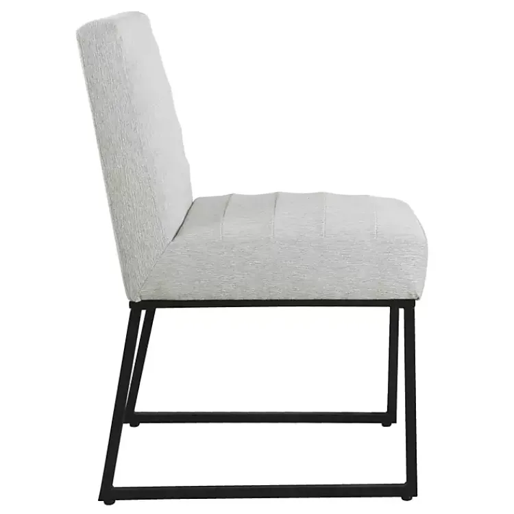 Kirklands Home Dining Chairs|Channeled Woven Dining Chair Gray