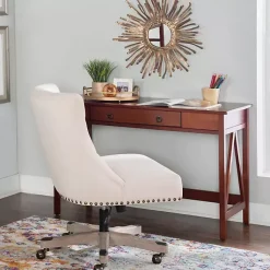 Kirklands Home Office Furniture|Charleston Antique Tobacco Desk Brown