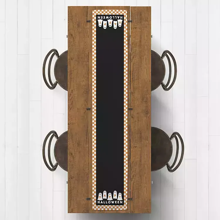 Best Checker Happy Halloween Ghost Table Runner, 72 in. Halloween