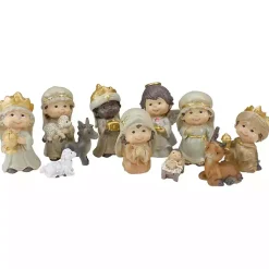Discount Cherubic Christmas 11-pc. Nativity Set Christmas Decorations