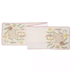 Kirklands Home Table Linens|Chevron Garden Bunny Table Runner