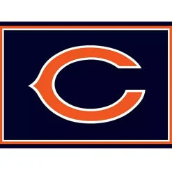 Kirklands Home Area Rugs|Chicago Bears Area Rug, 3x4 Black