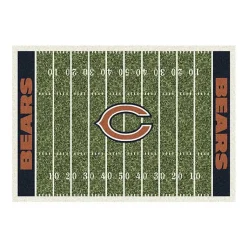 Kirklands Home Area Rugs|Chicago Bears Home Field Area Rug, 6x8 Green