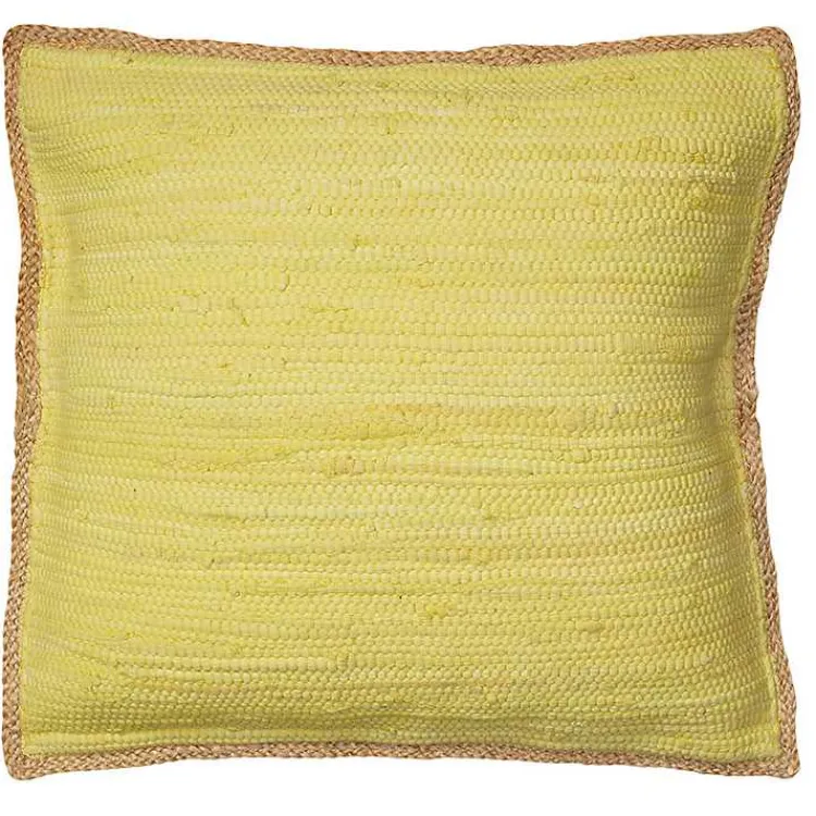 Discount Chickadee Yellow Riley Pillow Pillows