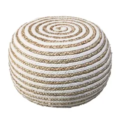 Online Chipper Braided Pouf Poufs & Floor Cushions