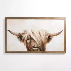 Kirklands Home Framed Art|Chocolate Milk Cow Framed Art Print
