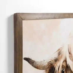 Kirklands Home Framed Art|Chocolate Milk Cow Framed Art Print