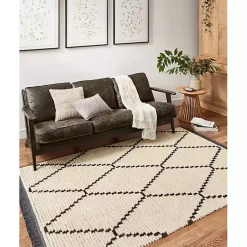 Kirklands Home Area Rugs|Chris Loves Julia x Loloi Alice Cream Rug, 3x5