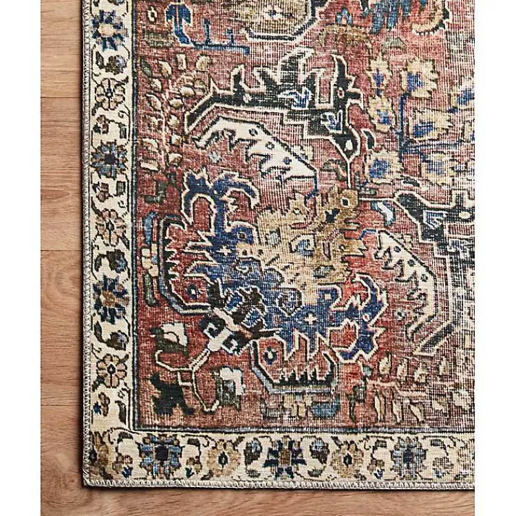 Kirklands Home Area Rugs|Chris Loves Julia x Loloi Jules Merlot Rug, 7x9