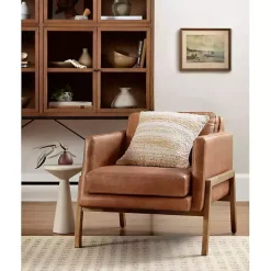 Hot Chris Loves Julia x Loloi Gold Anderson Pillow Pillows