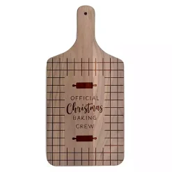 Outlet Christmas Baking Crew Cutting Board Christmas Dining & Entertaining