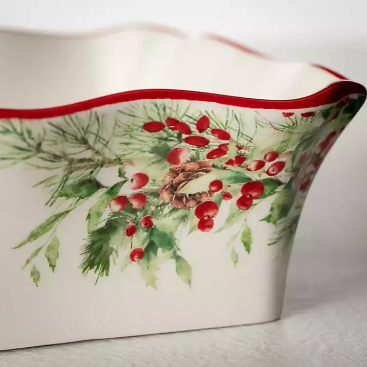 Outlet Christmas Cardinal Serving Dish Christmas Dining & Entertaining
