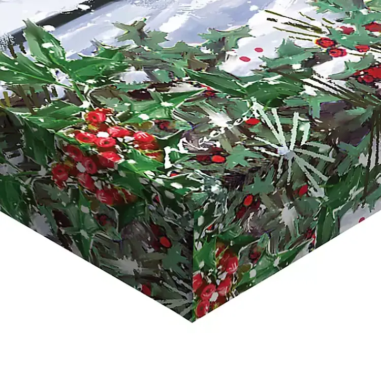 Best Christmas Dogs & Vintage Truck Canvas Art Print Christmas Art & Wall Decor