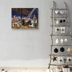 Sale Christmas Nativity Canvas Art Print Christmas Art & Wall Decor