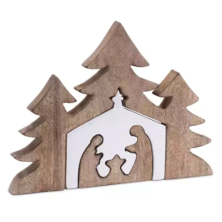 Outlet Christmas Nativity Nesting Table Decoration Christmas Decorations