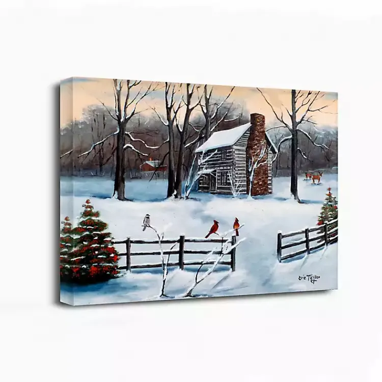 Christmas Old Hickory Tavern Canvas Art Print Christmas Art & Wall Decor