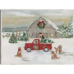 Outlet Christmas On The Farm Framed Art Print Christmas Decorations