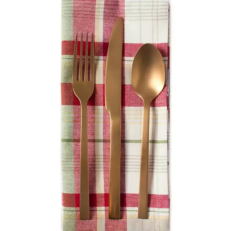 Christmas Orchard Plaid Napkins, Set of 6 Christmas Dining & Entertaining