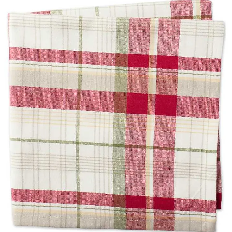 Christmas Orchard Plaid Napkins, Set of 6 Christmas Dining & Entertaining