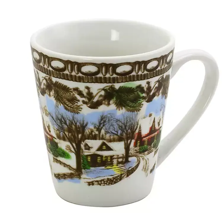 New Christmas Toile 16-pc. Dinnerware Set Christmas Dining & Entertaining