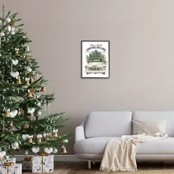 New Christmas Tree Farm Truck Wall Plaque Christmas Art & Wall Decor