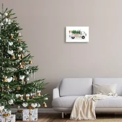 Clearance Christmas Tree Farm Truck Wood Wall Plaque Christmas Art & Wall Decor